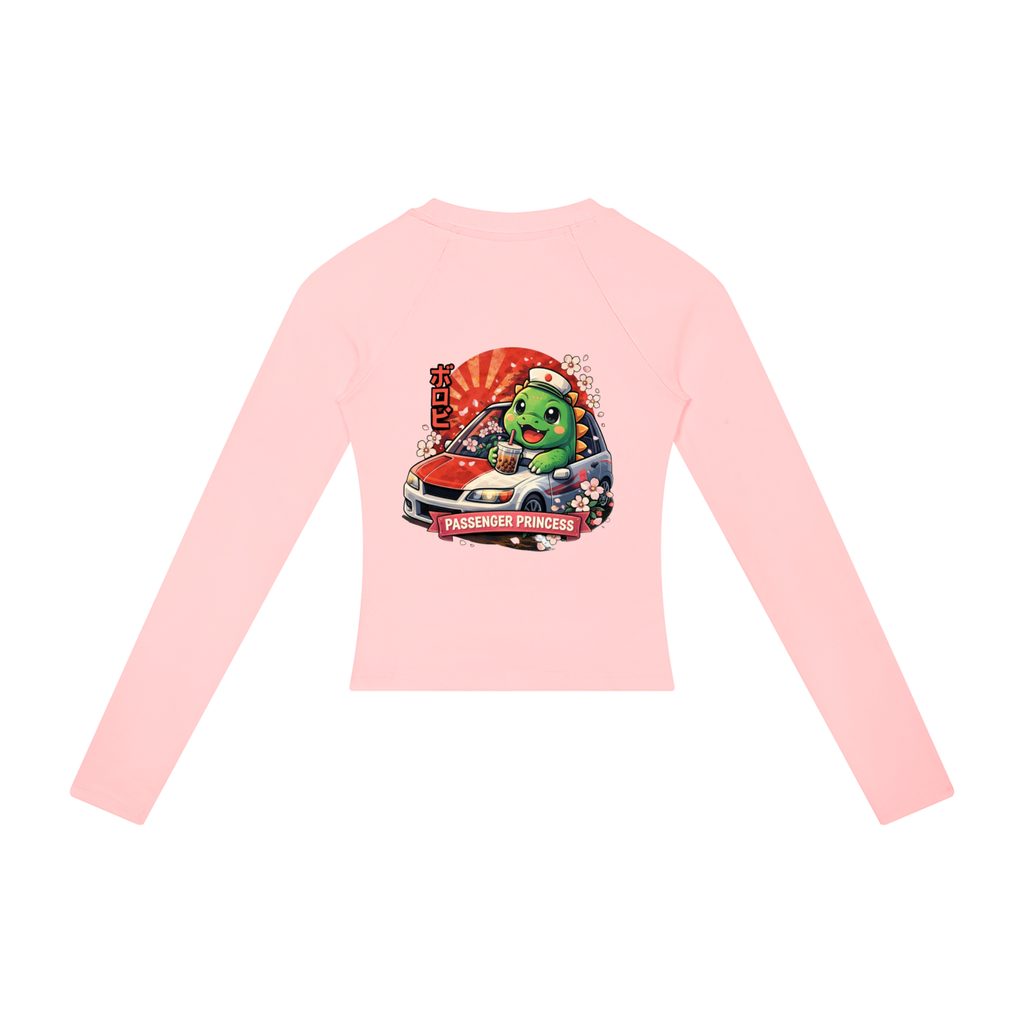 Passenger Princess Slim Raglan Long Sleeve T-Shirt Woman's