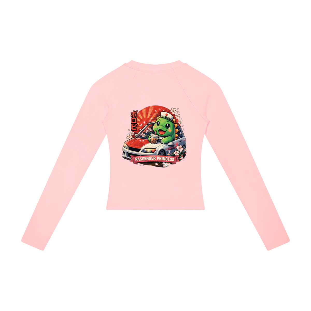 Passenger Princess Slim Raglan Long Sleeve T-Shirt Woman's
