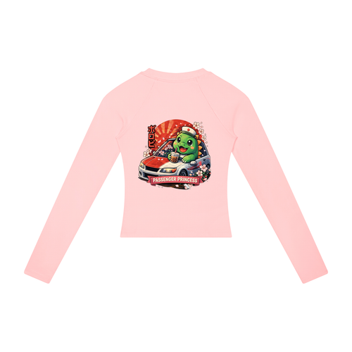 Passenger Princess Slim Raglan Long Sleeve T-Shirt Woman's