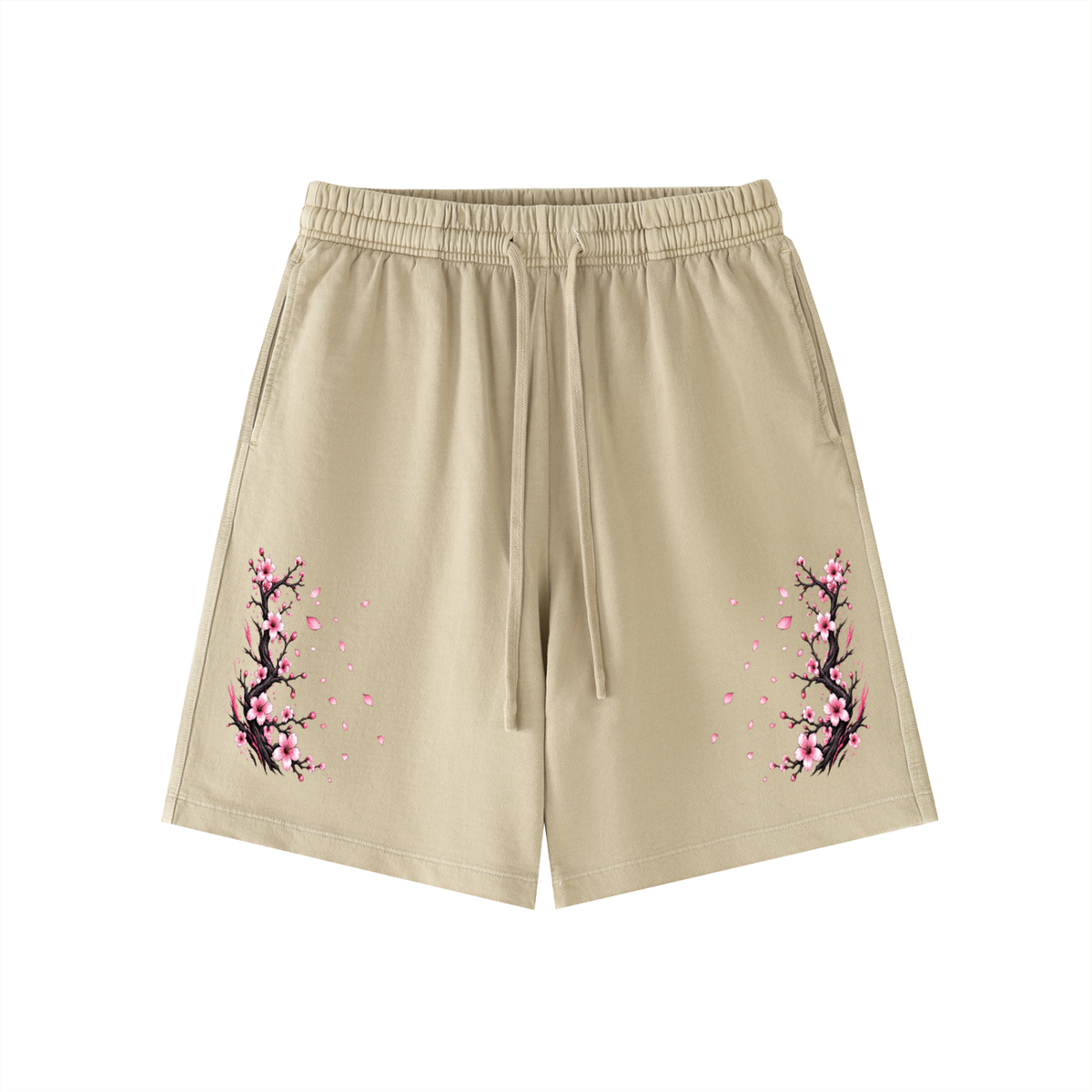 The Japanese Collective x Blobby Vintage Wash Cotton Shorts Mans