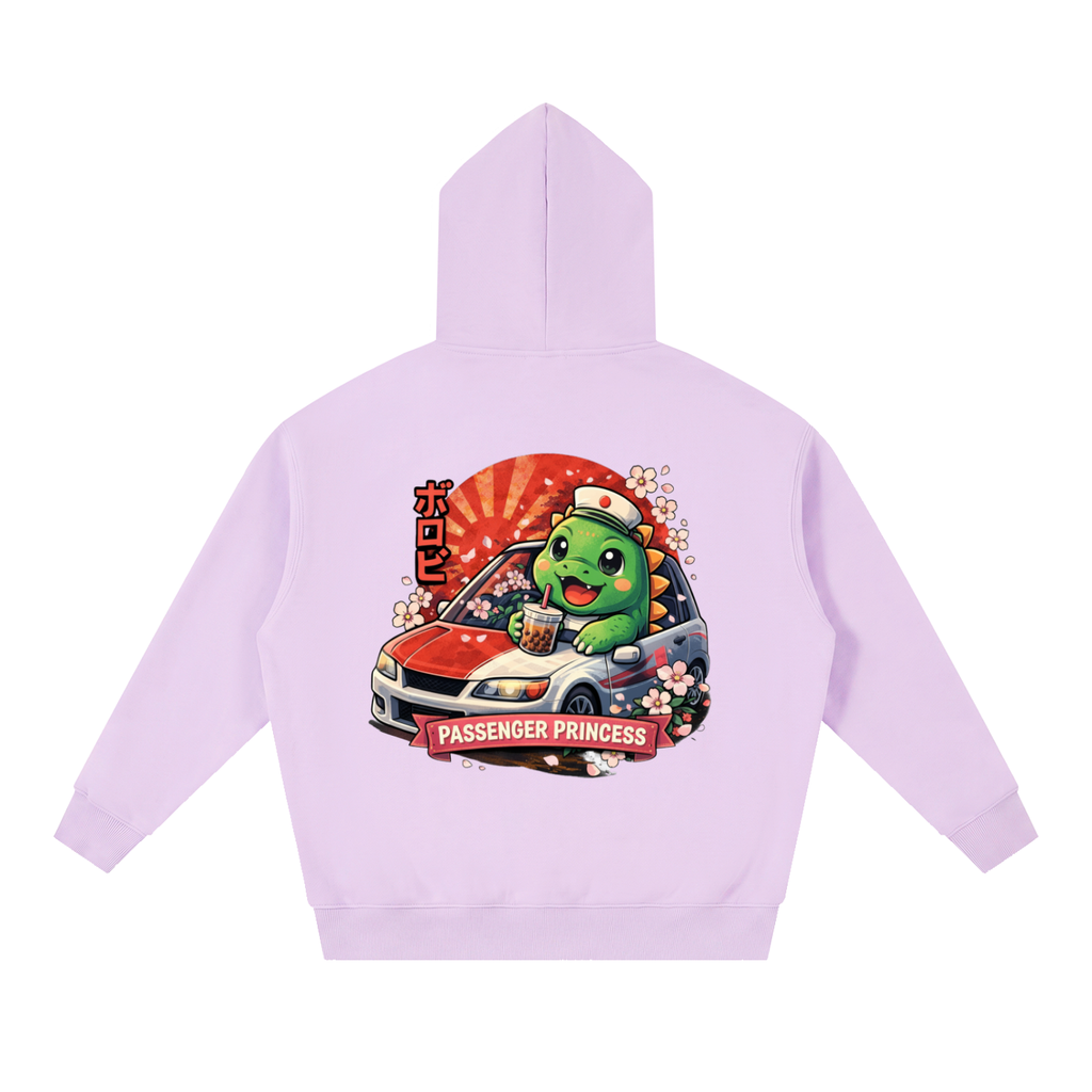 passenger princess Oversized Boxy Fit Fleece Hoodie