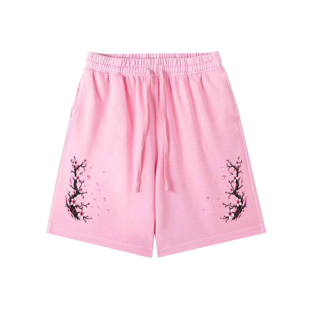 The Japanese Collective x Blobby Vintage Wash Cotton Shorts Mans