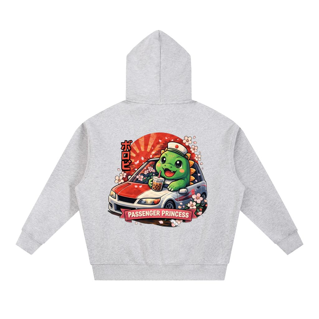 passenger princess Oversized Boxy Fit Fleece Hoodie