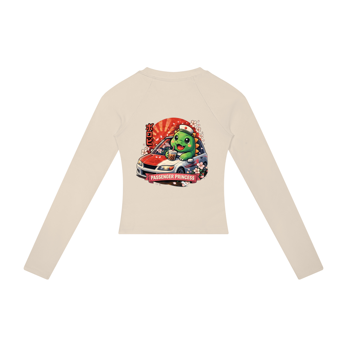 Passenger Princess Slim Raglan Long Sleeve T-Shirt Woman's