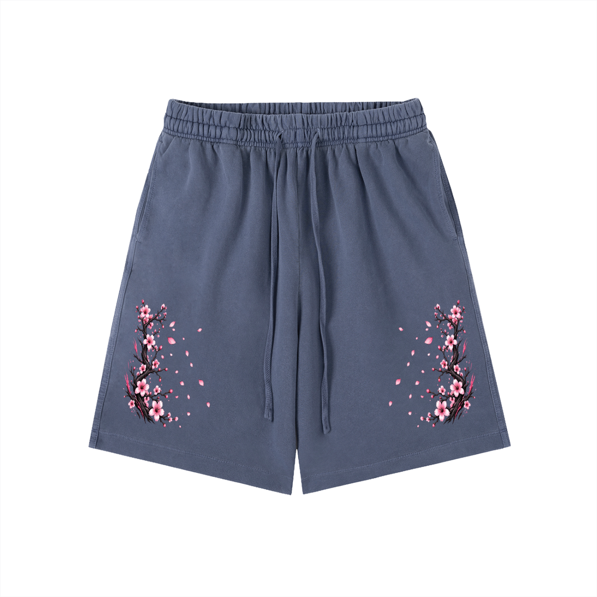 The Japanese Collective x Blobby Vintage Wash Cotton Shorts Mans